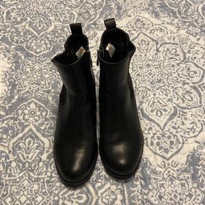 Blondo Leather Ankle Boots
